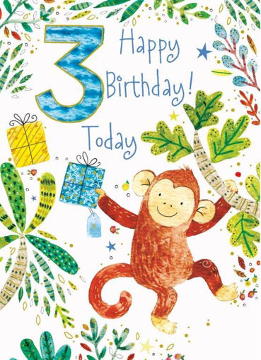 Picture of 3 TODAY BIRTHDAY CARD